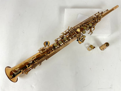 Used Cannonball SVR-L Vintage Bb Soprano Saxophone (SN: V217179)