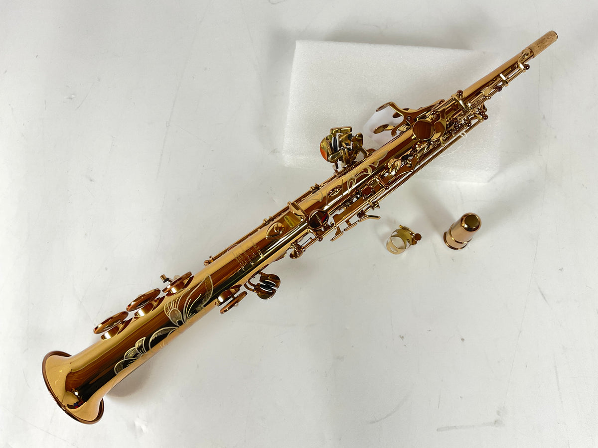 Used Cannonball SVR-L Vintage Bb Soprano Saxophone (SN: V217179)