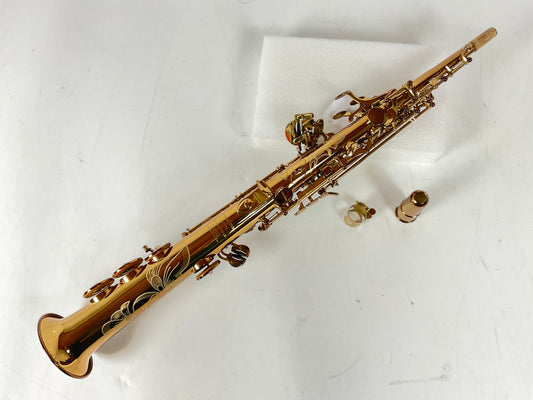 Used Cannonball SVR-L Vintage Bb Soprano Saxophone (SN: V217179)