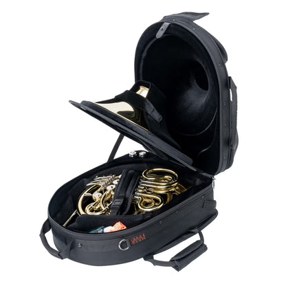 Protec Screw Bell French Horn Case - PRO PAC with Mute Compartment PB326