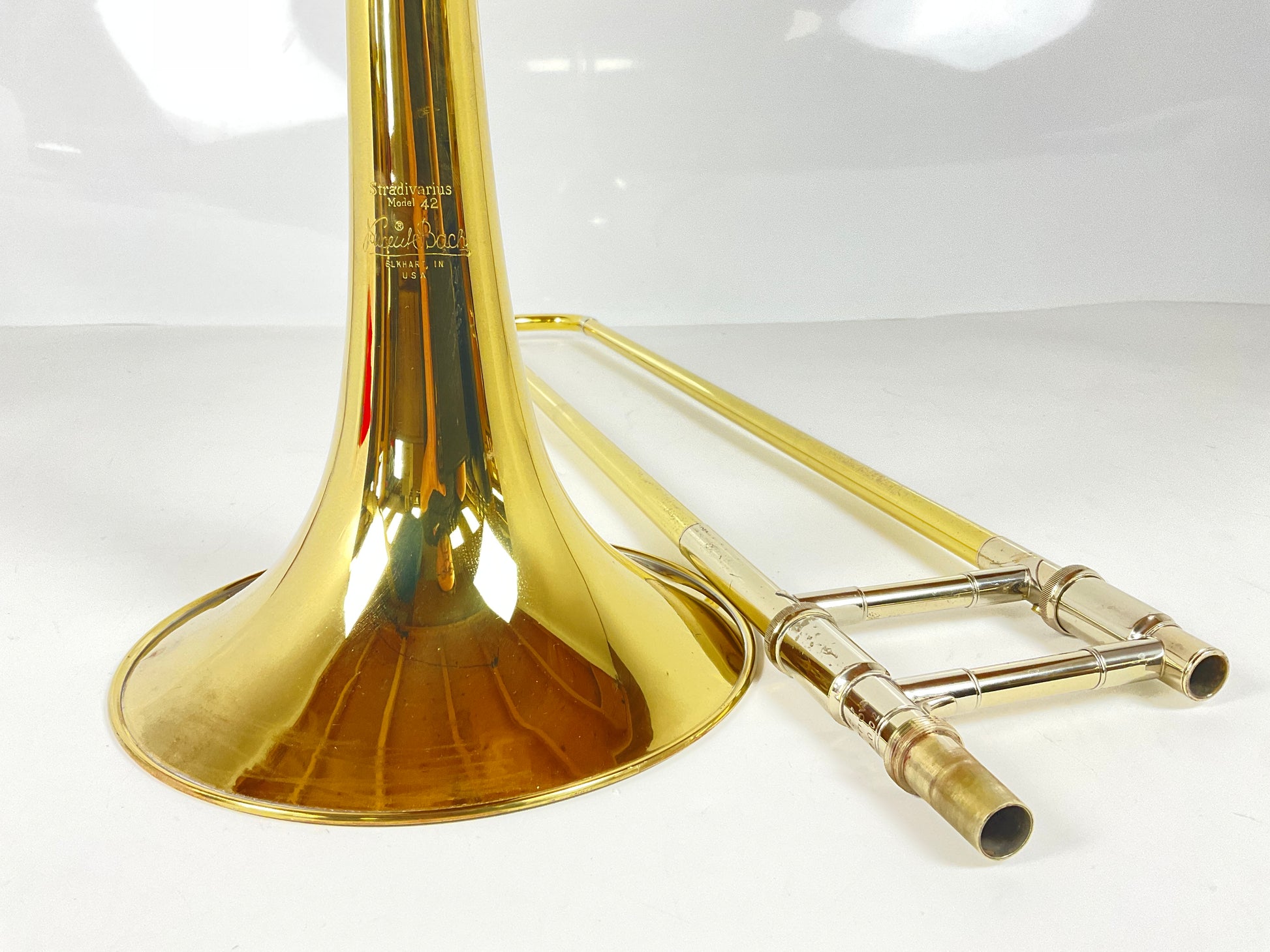 Used Bach 42B Bb/F Tenor Trombone (SN: 70048)