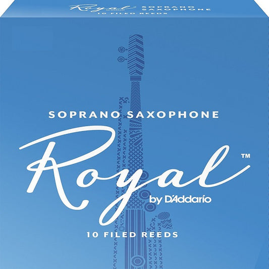 Rico Royal Soprano Sax Reeds, Pack of 10 1.5