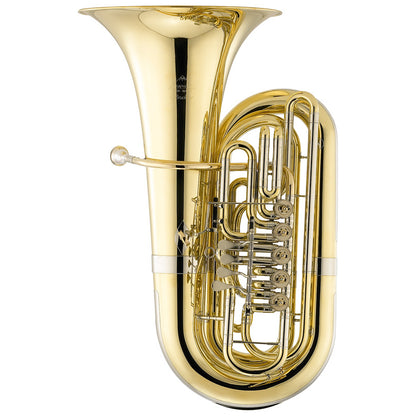 Miraphone Bruckner CC291-5V Lacquer CC Tuba Yellow Brass