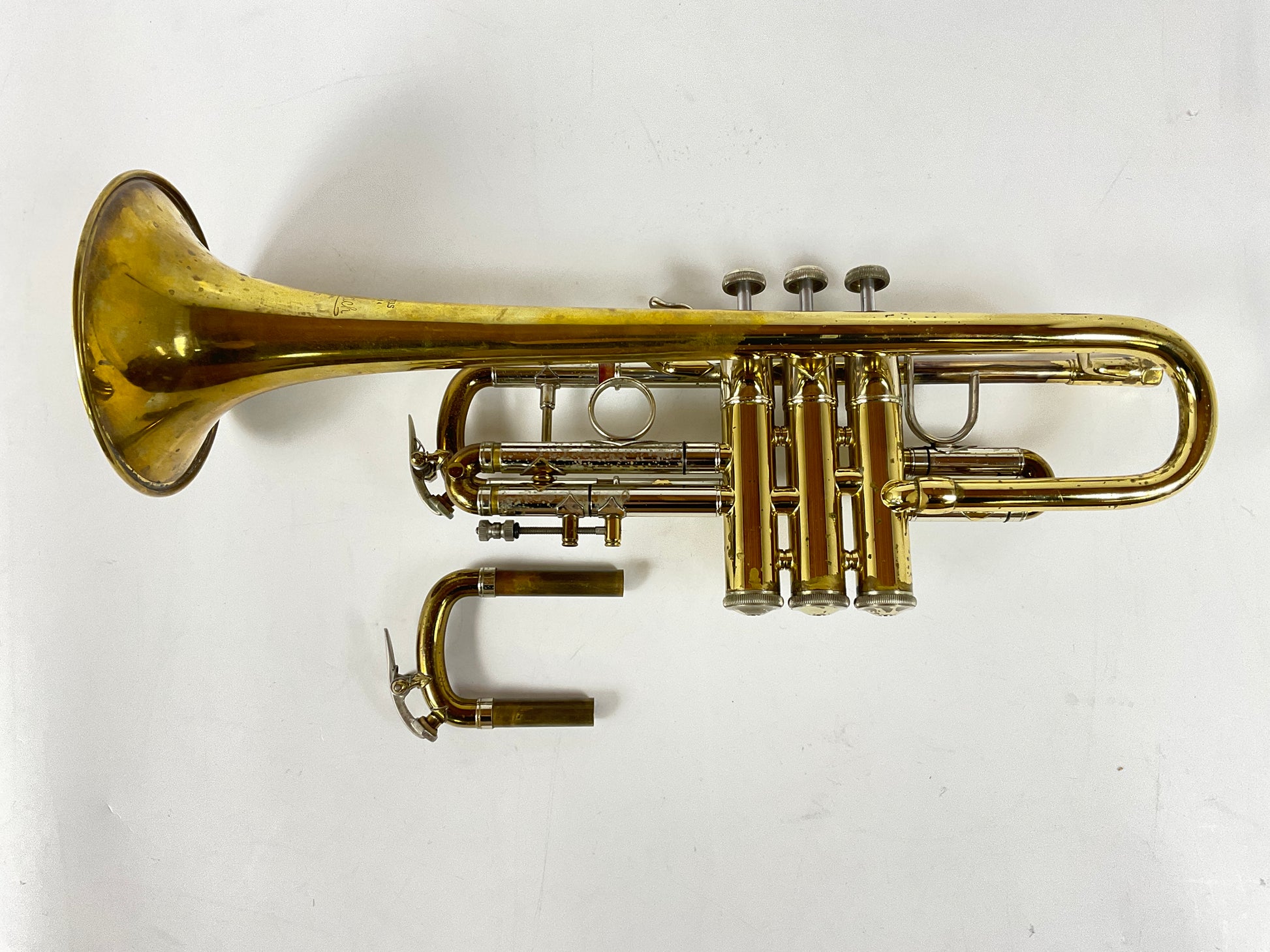 Used Bach "Corporation" 304 Eb/D Trumpet (SN: 73623)