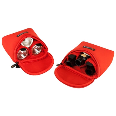 Protec Tuba/Tenor Sax 3 Piece Neoprene Mouthpiece Pouch Red