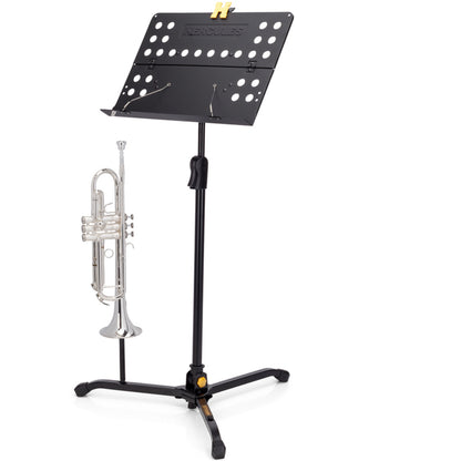 Hercules Orchestra Stand Perforated Desk w/ Swivel Legs