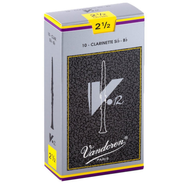 Vandoren Bb Clarinet V12 Reeds 2 1/2