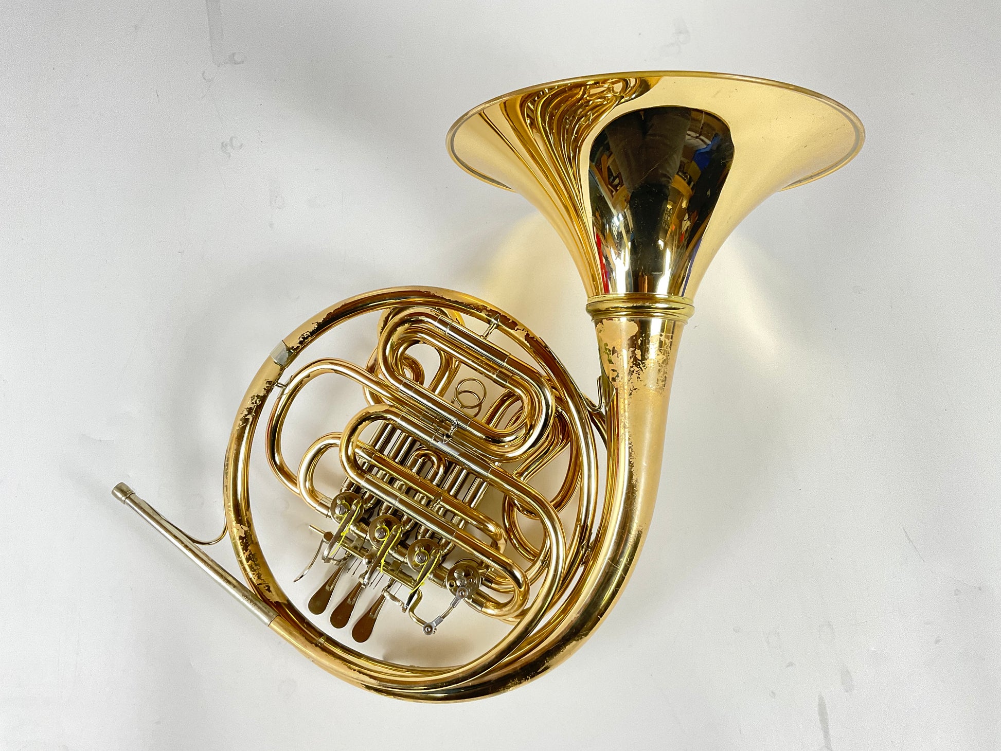 Used Hans Hoyer 802G F/Bb French Horn (SN: 371783M)
