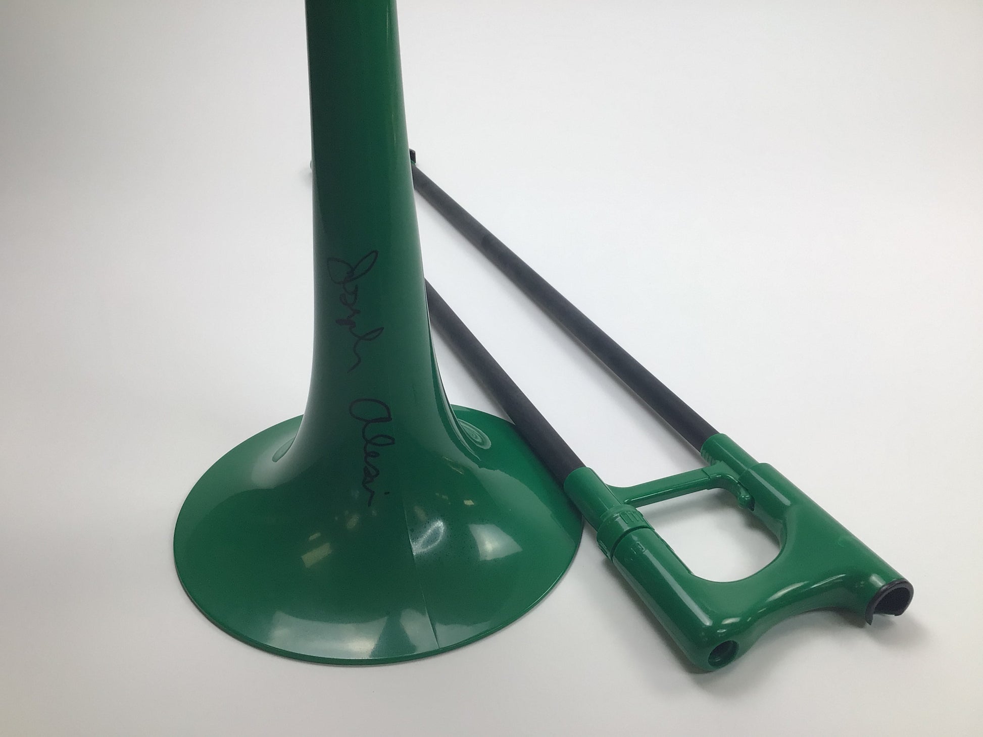 Used pBone Green Bb Tenor Trombone - Signed By Joseph Alessi! [896]