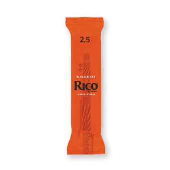 D'Addario Rico Bb Clarinet 25-Count Single-Sealed Reeds