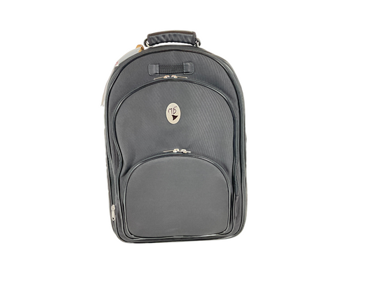 Marcus Bonna Backpack Bag With Room For Horn Model MB - Black Fabric