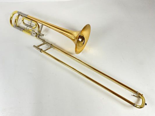 Used Yamaha YSL-820GII Bb/F Tenor Trombone (SN: 550372)