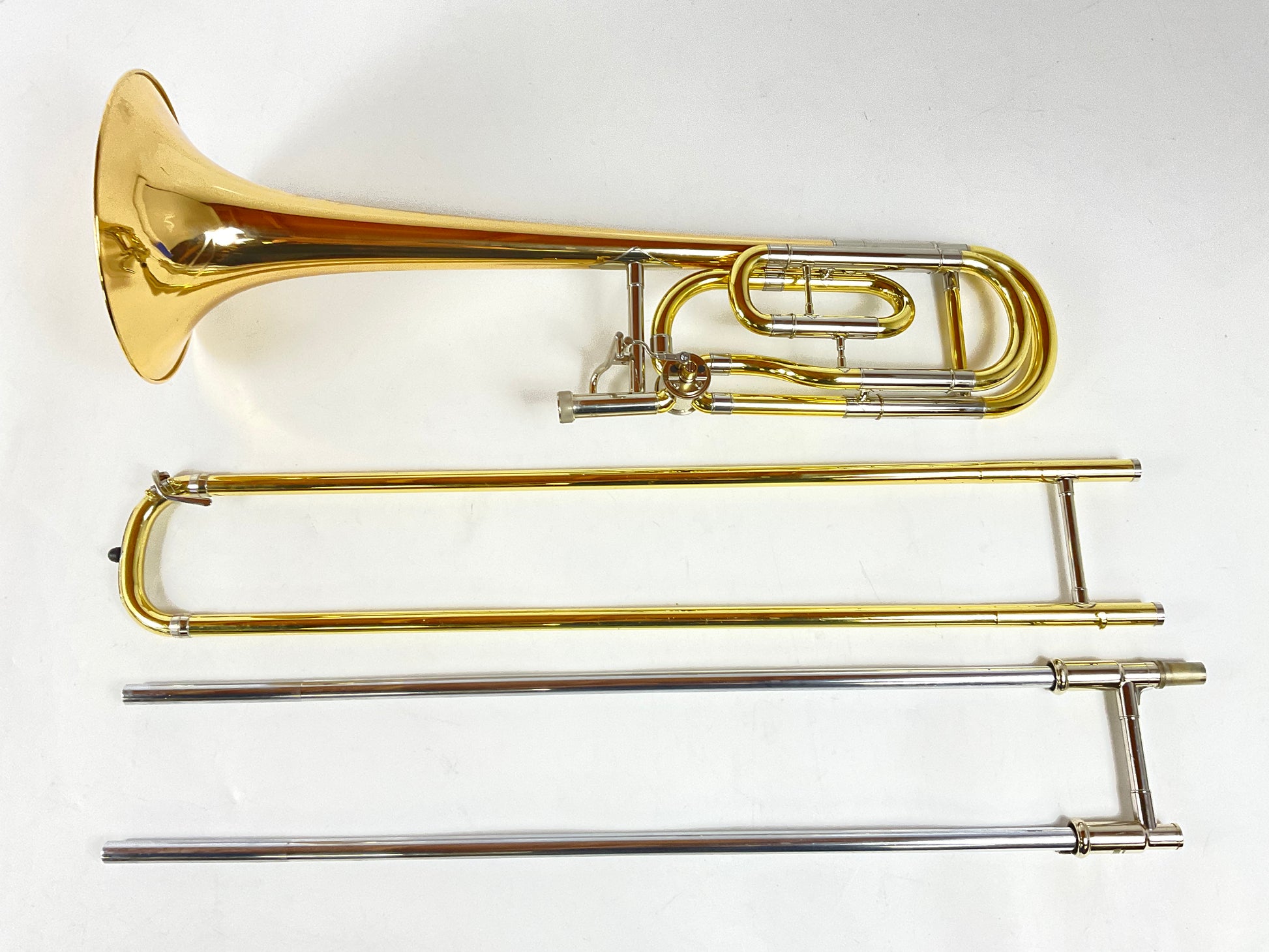 Used Yamaha YSL-820GII Bb/F Tenor Trombone (SN: 496287)