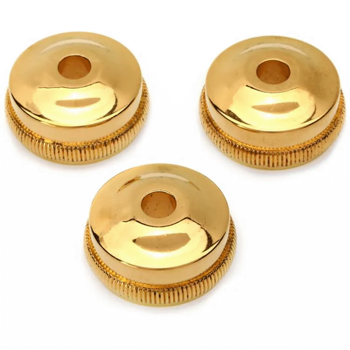 Bach Heavy Valve Bottom Caps Gold Plate