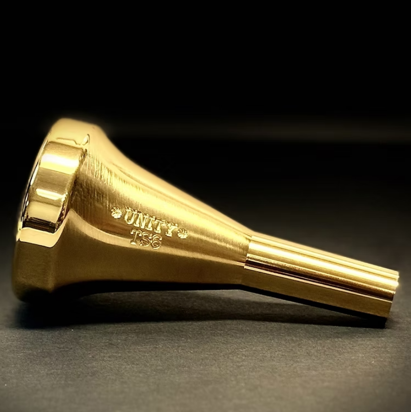 Monette Unity TS6 Mouthpiece for Small-Bore Trombone, GOLD