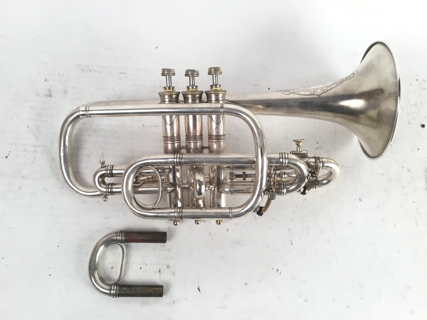 Used R. Wunderlich Bb/A Cornet [325]