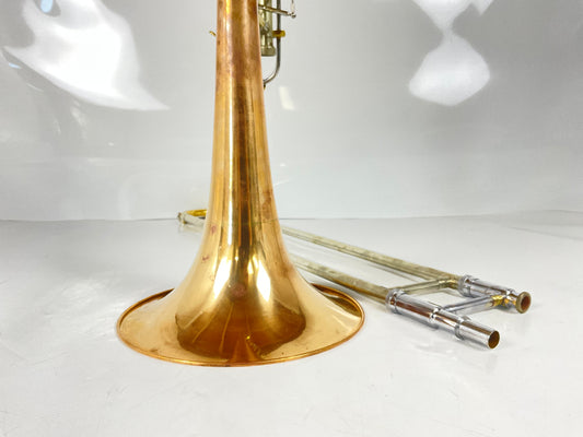 Used Holton TR180 Bb/F/D Bass Trombone with Instrument Innovations Rotors (SN: 100.38)