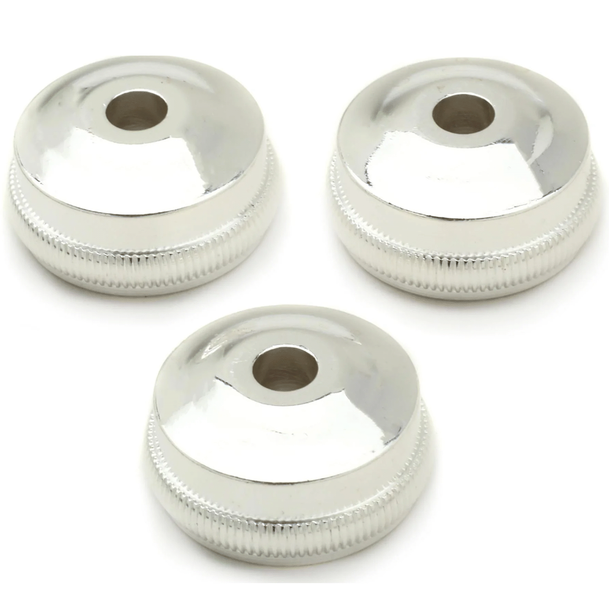 Bach Heavy Valve Bottom Caps Silver Plate