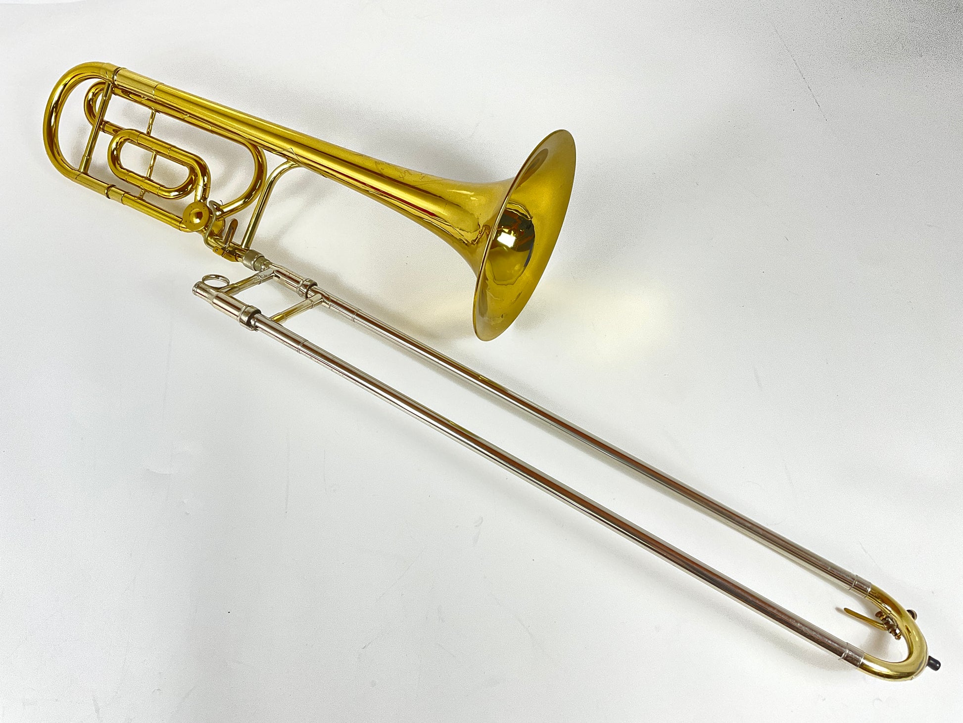 Used King 5BF Bb/F Tenor Trombone (SN: 494357)