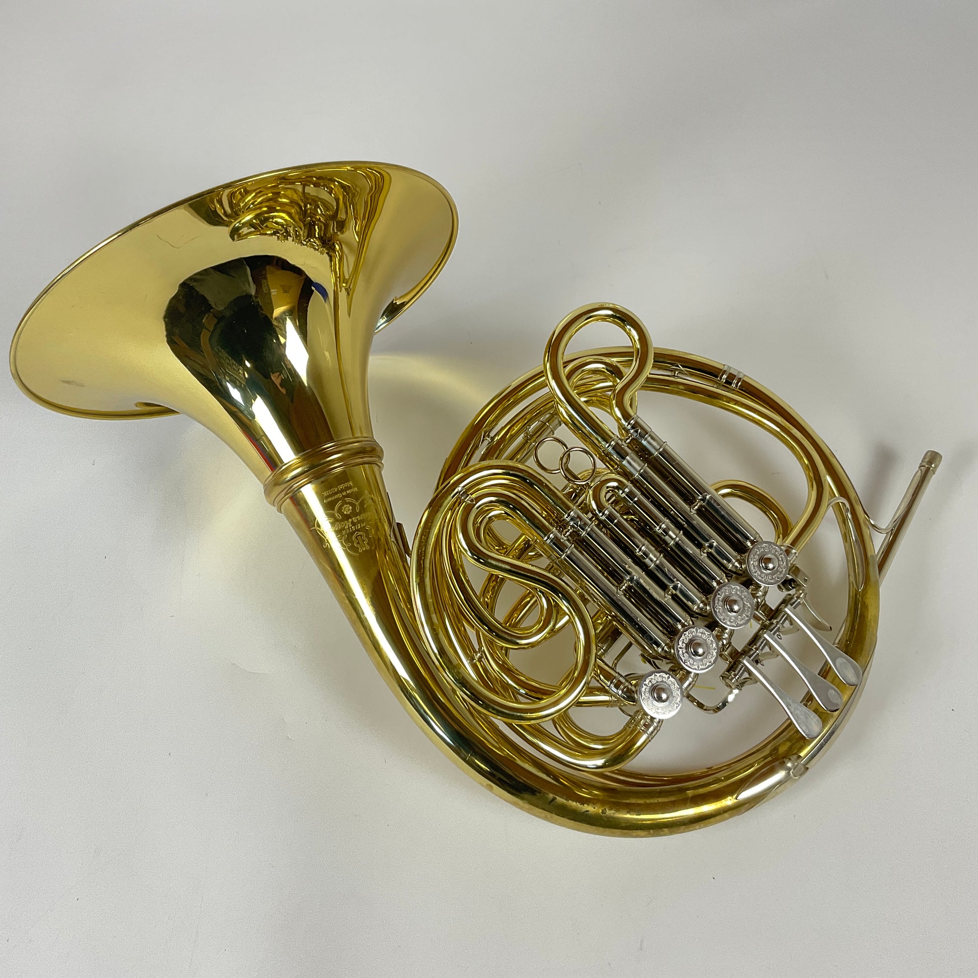Used Hans Hoyer 4802K F/Bb Double French Horn (SN: 312114L)