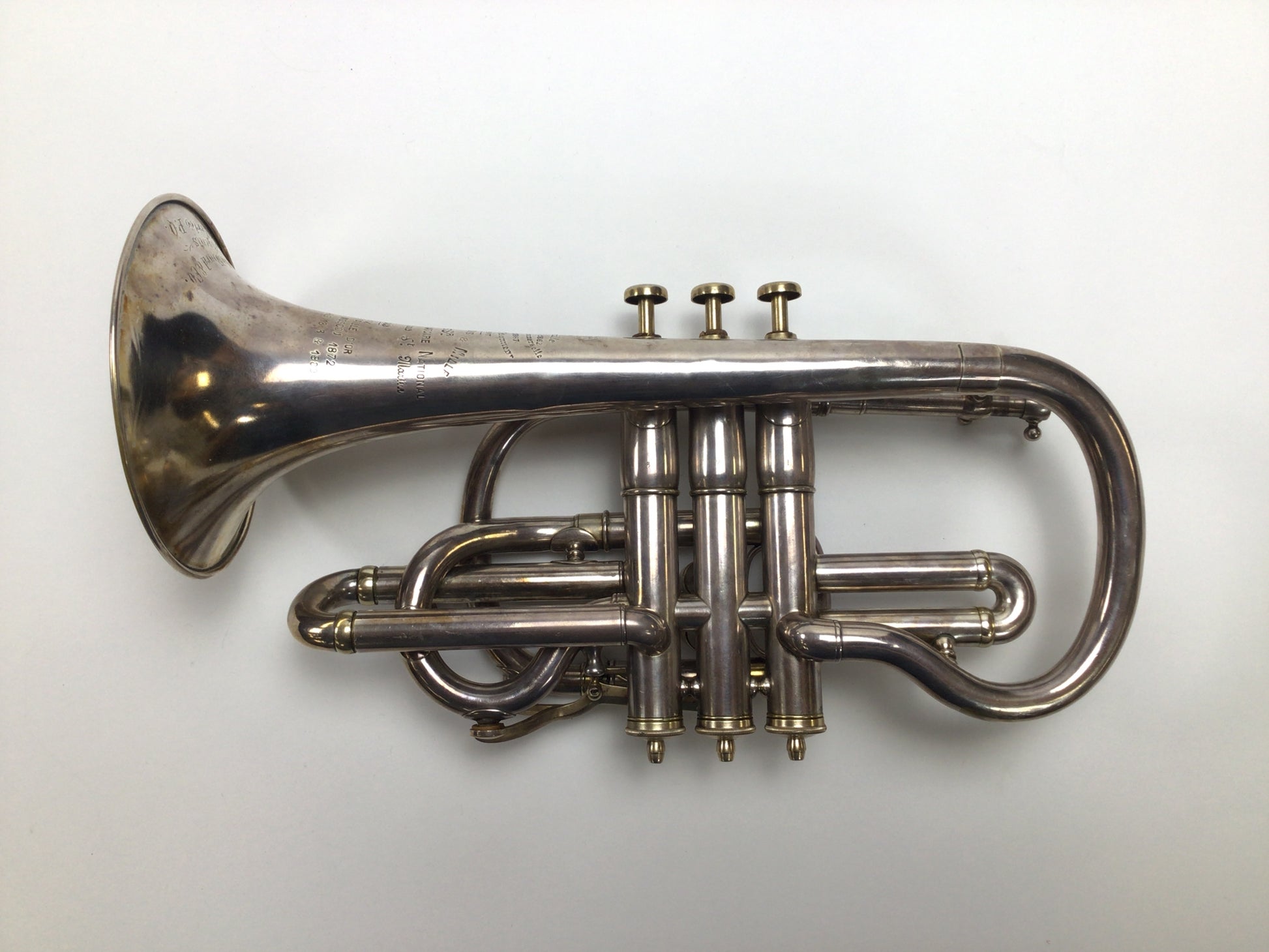 Used Courtois & Mille Bb Cornet (SN: 17674)