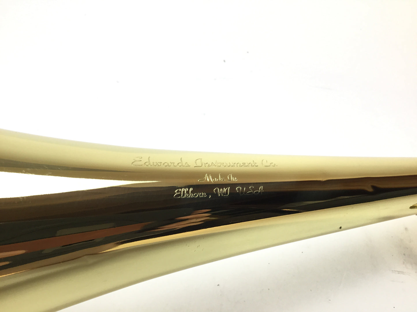 Used Edwards 1311CF Lacquered Yellow Brass Bass Trombone Bell [14921]