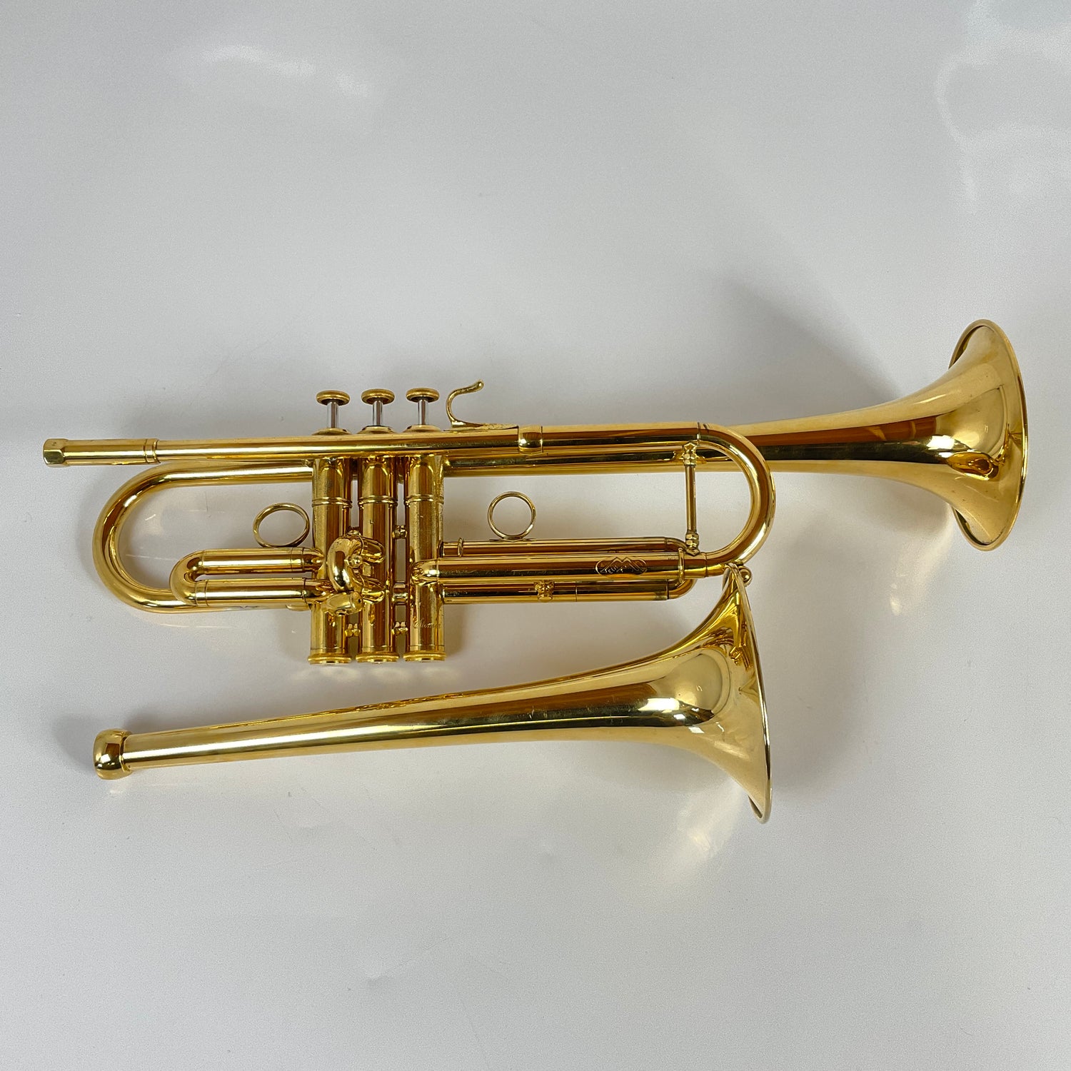 Used Stomvi Combi Elite Bb Trumpet w/ Two Bells (SN: 933232)