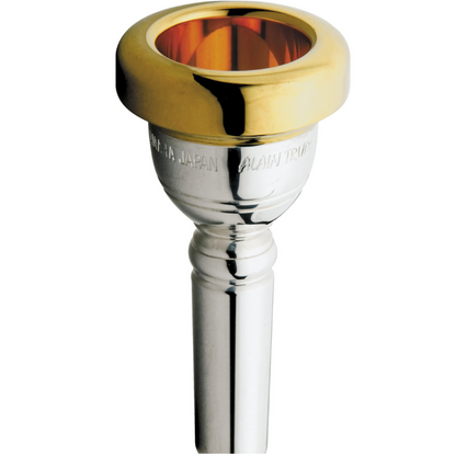 Yamaha Signature Trombone Mouthpiece Alain Trudel Gold Rim/Cup- Large Shank