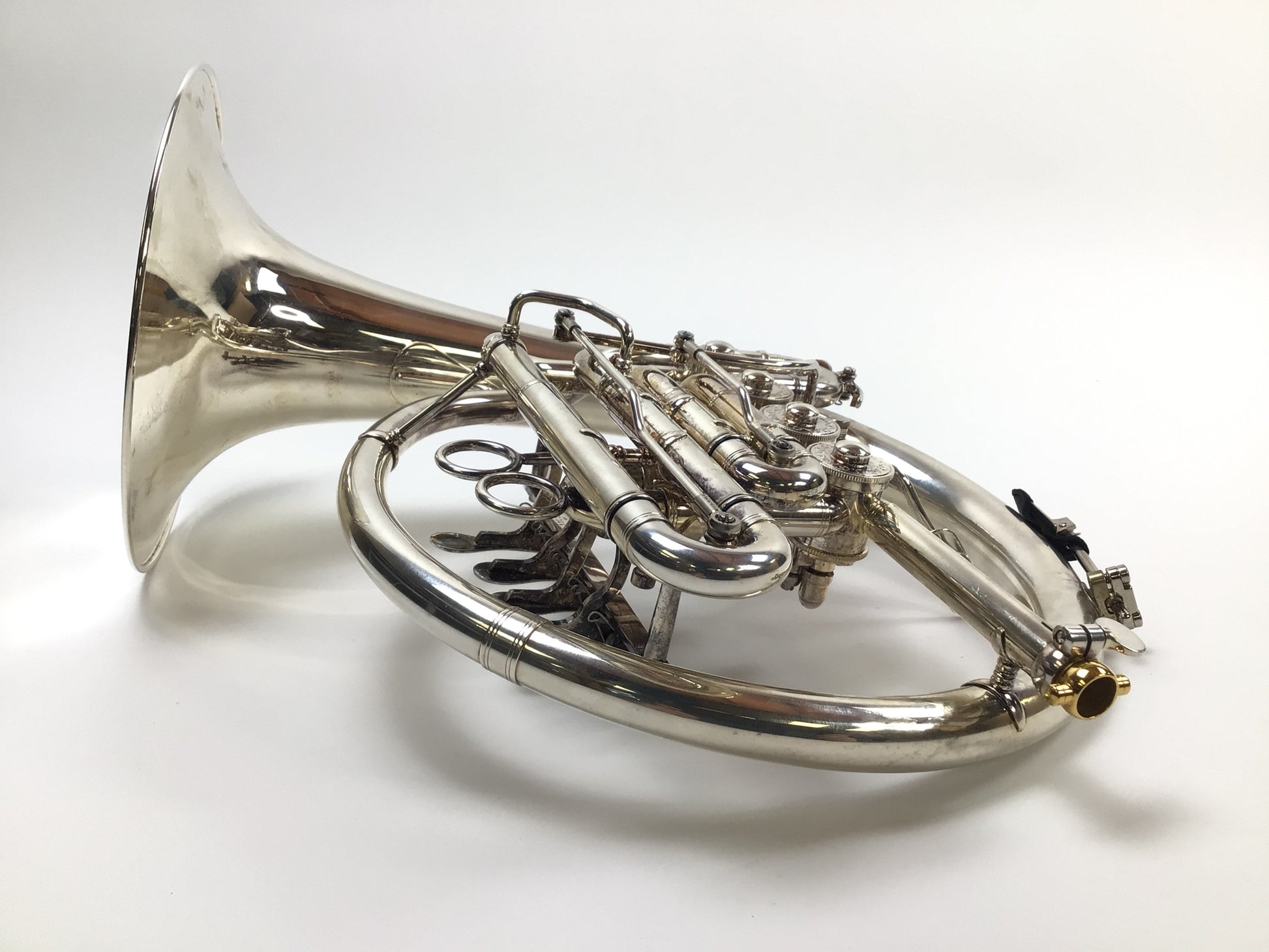 Used Ricco Kuhn Bb/A Corno Da Caccia [28231]
