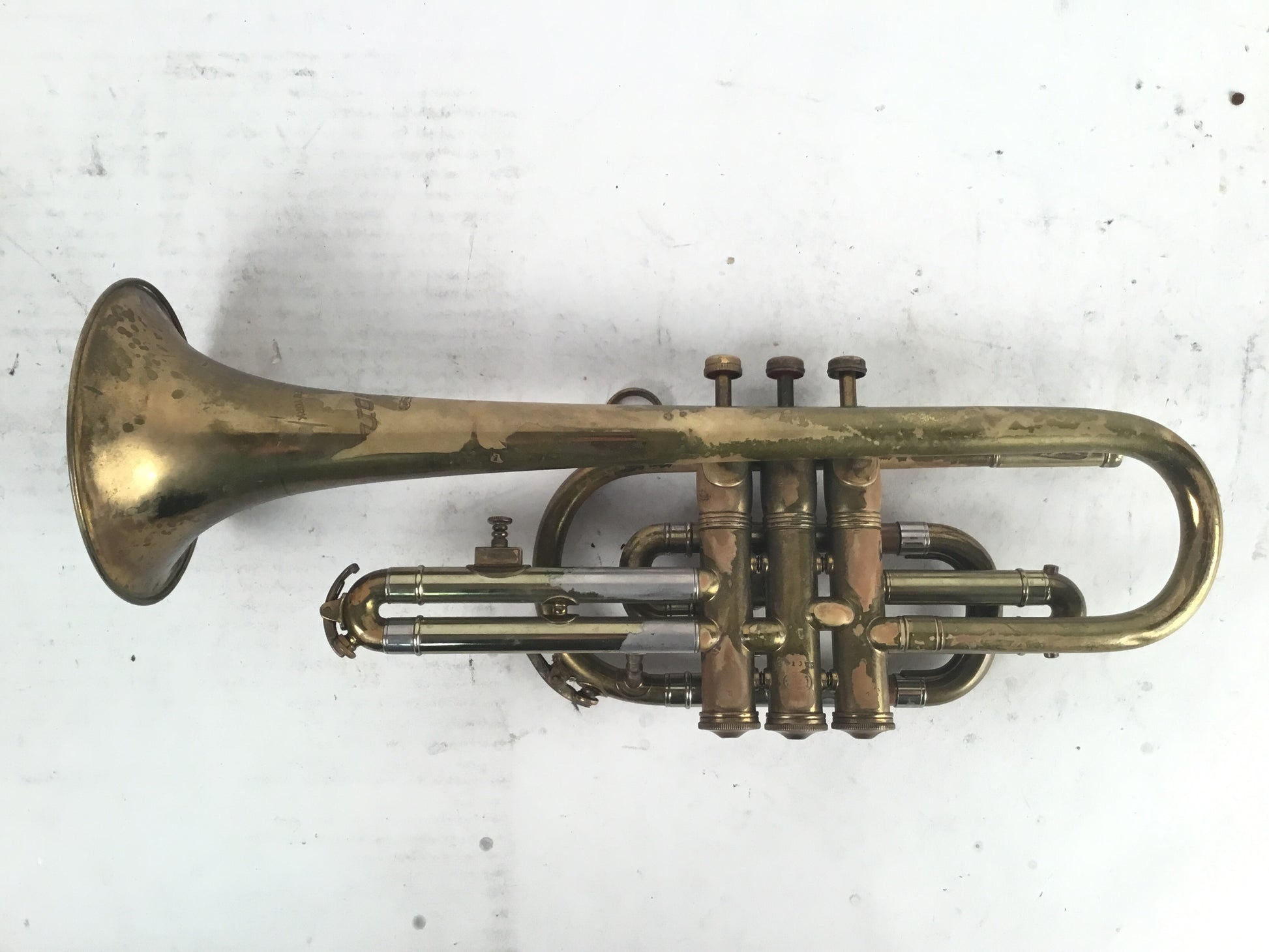 Used English Besson Cornet (SN: 141003)