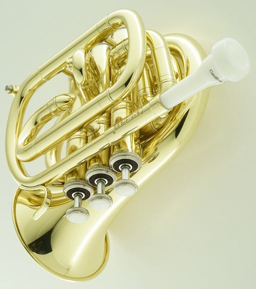 Carol Brass Mini Pocket Trumpet, Lacquer CPT-1000-YSS-Bb-L