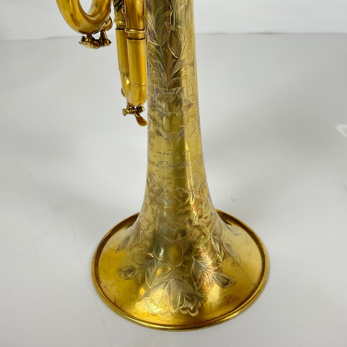Used Holton Revelation Bb/A Cornet, Gold Plate (SN: 29487)