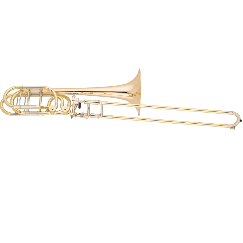 S.E. Shires Q Series Bass Trombone Rotary Valve Gold Brass Bell