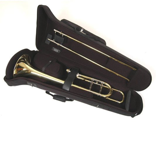 Marcus Bonna Case for Tenor Trombone model MB - Black Leather