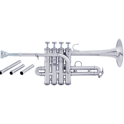 Bach Artisan Bb/A Piccolo Trumpet Silver Plate
