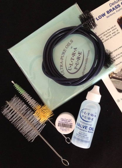 Ultra-Pure Deluxe Brass Care Kits Low Brass