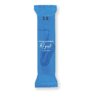 D'Addario Rico Royal Tenor Saxophone 25-Count Single-Sealed Reeds