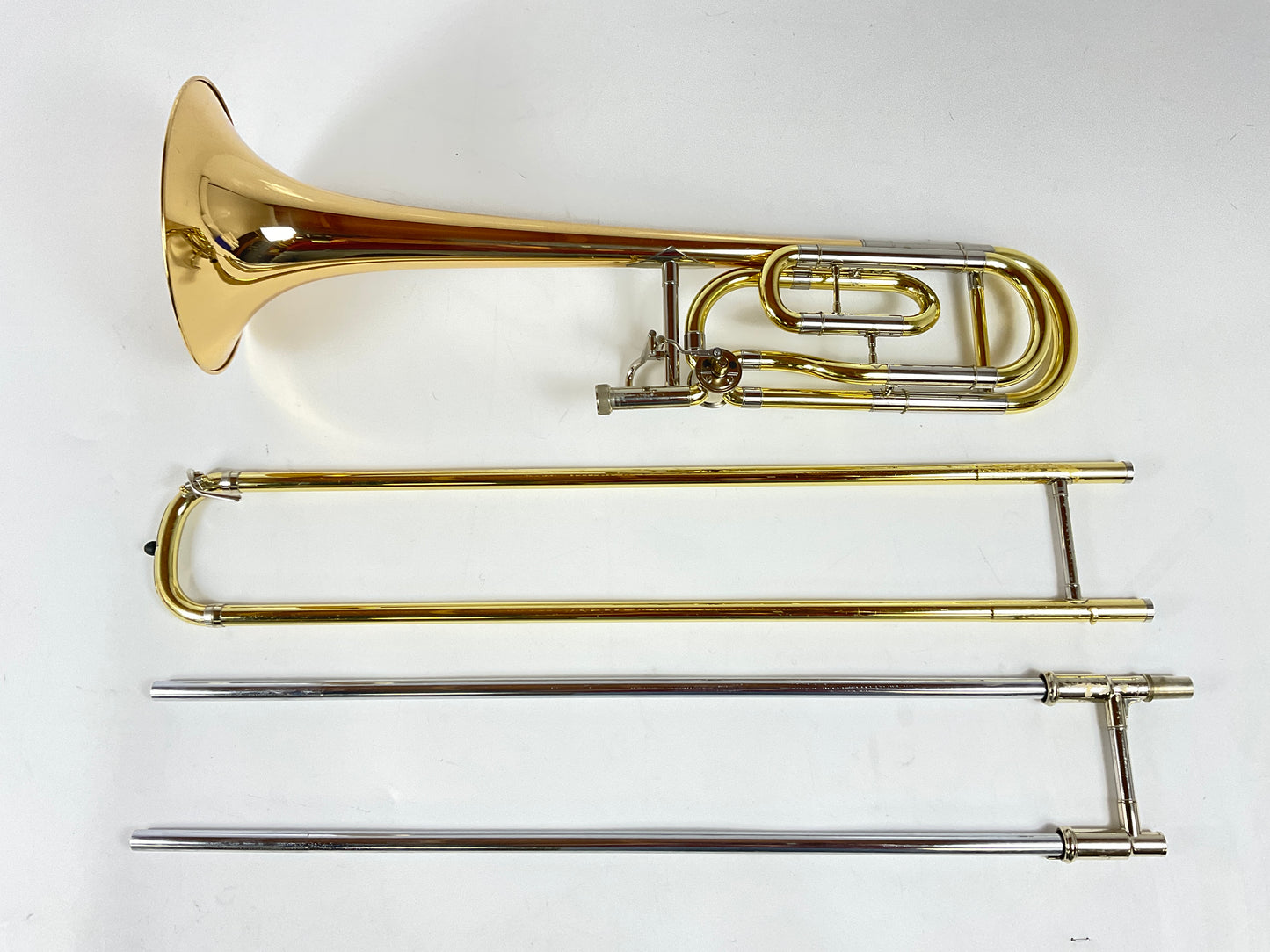 Used Yamaha YSL-820GII Bb/F Tenor Trombone (SN: 550372)