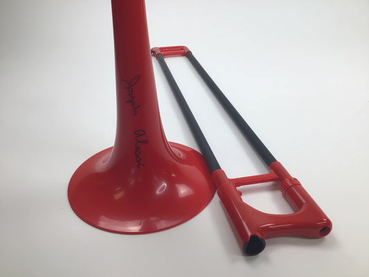 Used pBone Red Bb Tenor Trombone - Signed By Joseph Alessi! [894]