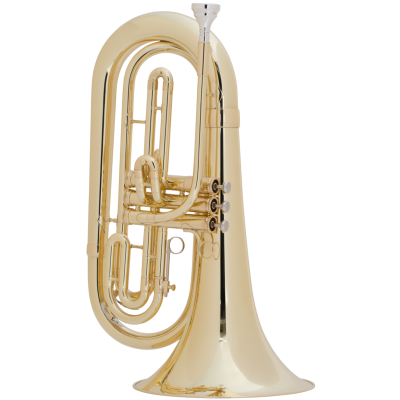 King Ultimate Marching Baritone Horn Large Shank Lacquer