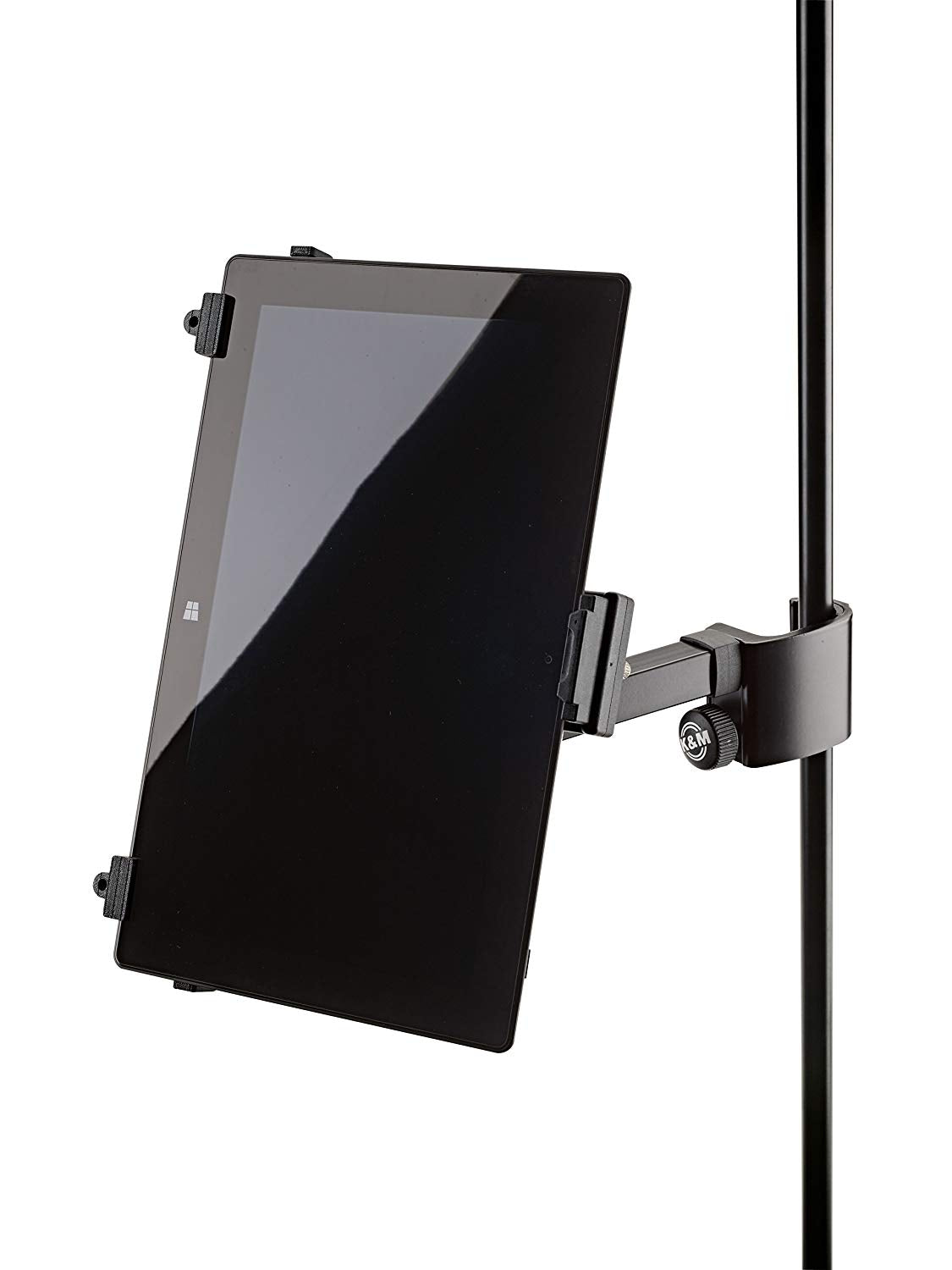K&M 19791 Universal Tablet Holder Mic Stand Clamp Mount