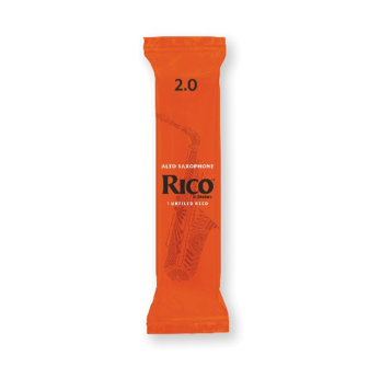 D'Addario Rico Alto Saxophone 25-Count Single-Sealed Reeds