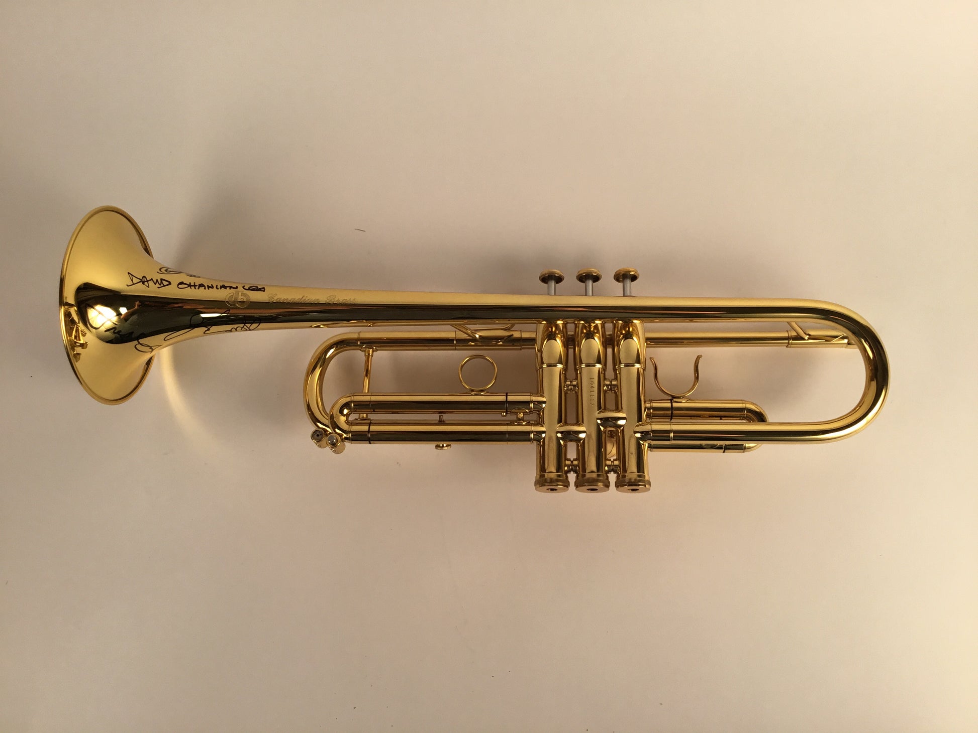 Used Canadian Brass (Getzen) Bb Trumpet (SN: 1041117)