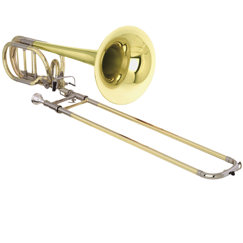 Getzen 1052FD Bass Trombone Yellow Brass Bell