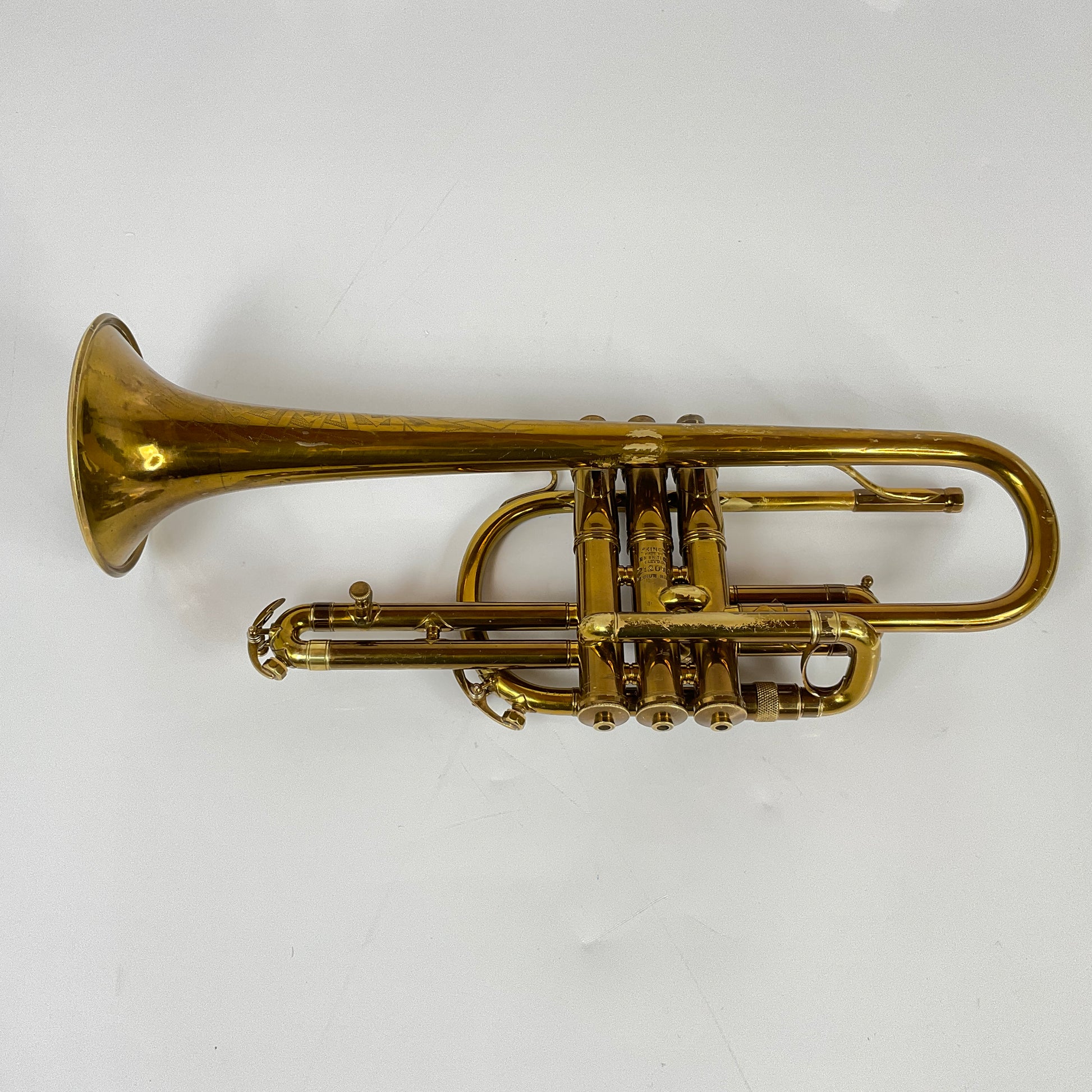 Used King Master Model Bb/A Cornet (SN: 212098)