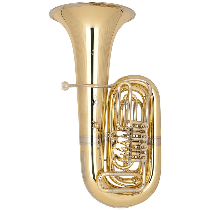 Miraphone BB187-4V Lacquer BBb Tuba Yellow Brass