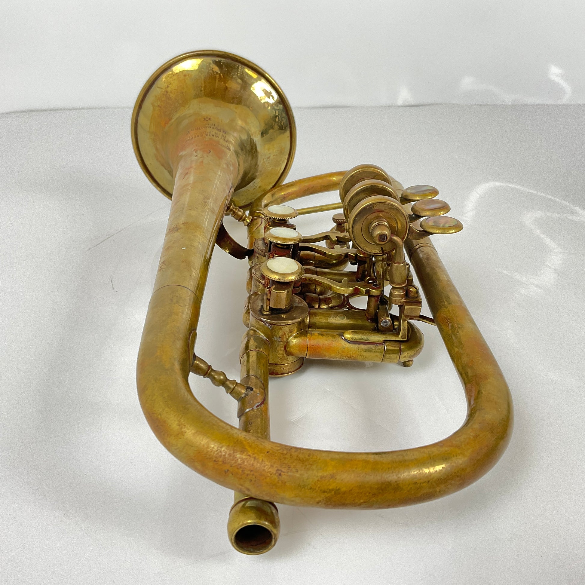 Used P. PupescHi Bb Rotary Cornet [34288]