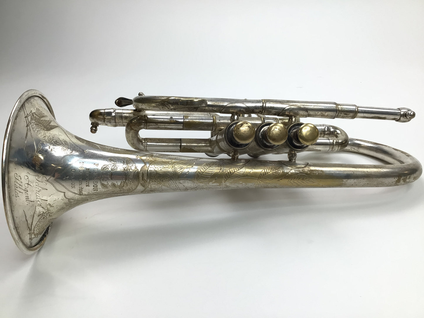 Used Besson Breveté Bb/A Cornet (SN: 27260)