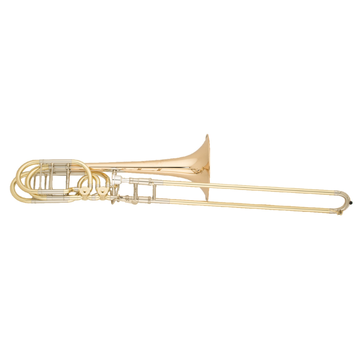 Shires Q Series Model Q36GR Bass Trombone, Gold Brass
