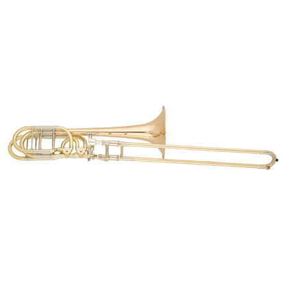 Shires Q Series Model Q36GR Bass Trombone, Gold Brass
